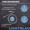 LICHTBLAU Kink Resistant Stainless Steel Extension I 60 cm I