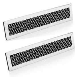 2 charcoal filter with aluminum frame for Frigidaire FRPAMRAF Replacement Air Microwave Filter Replacement FFMV152,FGMV153,FFMV154,FGMV155,FMV157,FFMV162, FFMV163, FFMV164,FFMV174,FGMV175, FGMV176