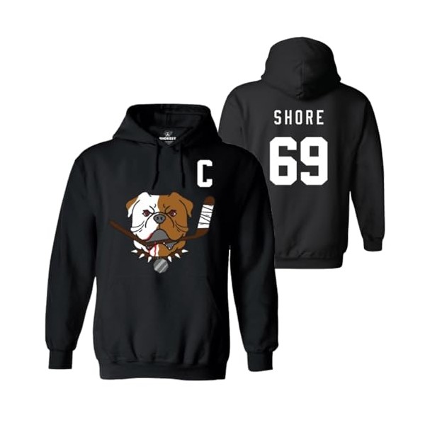 SHORESY Sudbury Bulldogs Jersey Hoody (US, Alpha, XX-Large, Regular, Regular,