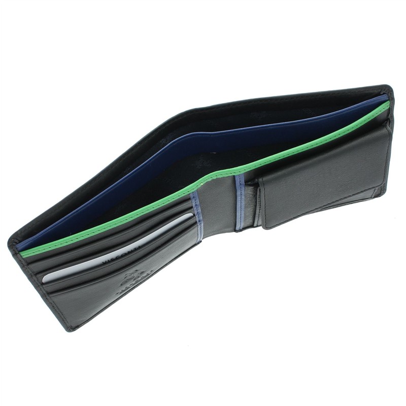 Visconti Gents Leather Bond Collection 'M' Wallet RFID Blocking BD10