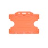 ALG ID Cards® Orange Double Sided/Dual Sided Rigid Orange ID