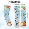 PLIGREAT Gardening Sleeves, Flower and Dragonfly Arm Sleeves Sun Protective