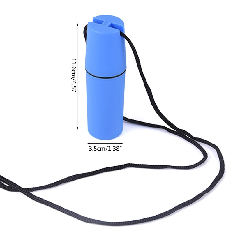 TERNCOEW Container Bottle Holder Storage Waterproof Boxes with Lanyard for