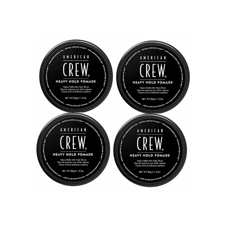American Crew Heavy Hold Pomade 3oz- 4 pack