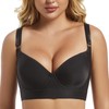Reairtal Full Back Coverage Hide Fat Smooth Bra Plus Size