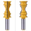 1/2" Shank Large Elaborate Chair Rail Molding Router Bit For
