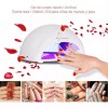 Tec.Bean Lampara Secador Uñas Manicura Esmalte Led Uv Curado Rapido