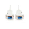 DIGITUS Null-Modem Cable - D-Sub 9 to D-Sub 9 -