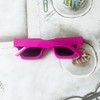 OZPYKAE Men Women Cool Square Sunglasses Thick Frame Sunglasses Rectangle