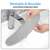 Medium-sized Soft Thicker Warmer Toilet Seat Cover Washable, Toilet Seat