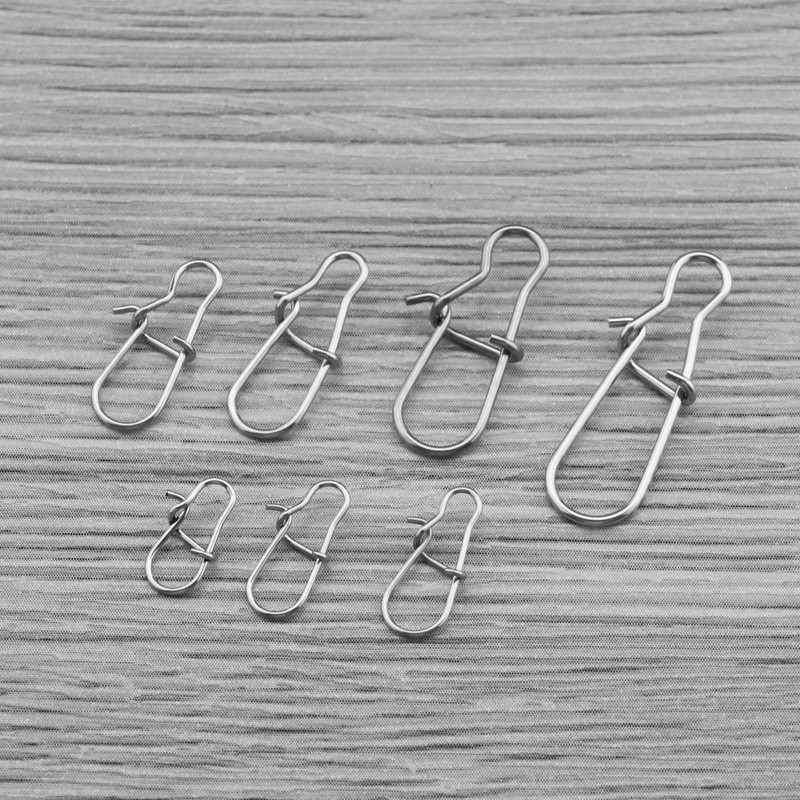 SING F LTD 140Pcs Rotating Slide Bait Hook Connectors Replacement