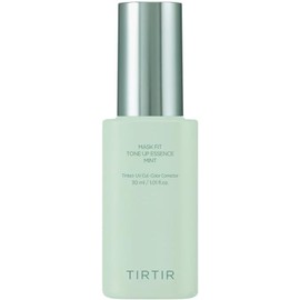 TIRTIR Mask Fit Tone Up Essence | Tinted Moisturizer, All-in-one base, Glass skin look, Deep Hydration, Long-lasting, Natural Coverage, Lightweight, Make-up free look, 1.01 fl.oz. (Mint)