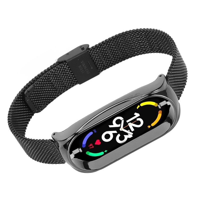 Stainless Steel Mesh Strap Fashionable Breathable Flexible Replacement Band Accessory