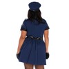 LegAvenue Damen Flirty Cop Kostüme, Blue, 1X-2X