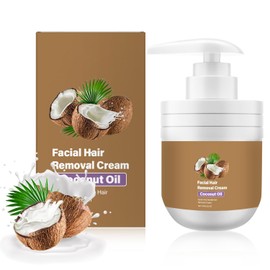 Logino Coconut Oil Facial Hair Removal Cream Women's Based Mild Body Cream Gives Smooth Skin / 로지노 코코넛 오일 페이셜 제모 크림 여성용 기반 순한 바디 크림으로 매끄러운 피부를 선사합니다