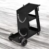 Chicago Electric 100 lb Rolling Steel Welding Cart Heavy Duty