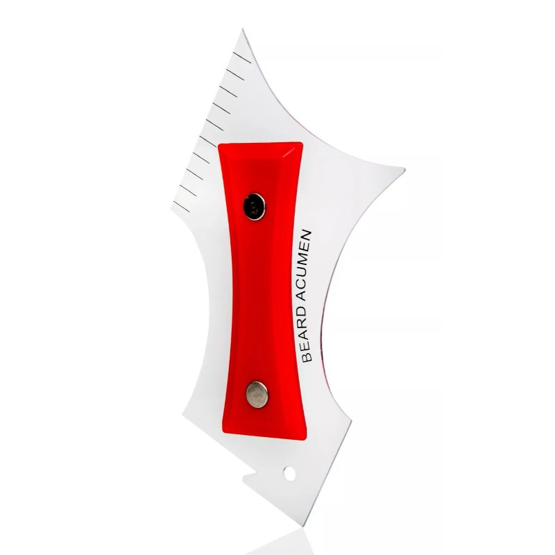 Beard Shaping Line Up Tool - Styling Template Guide for
