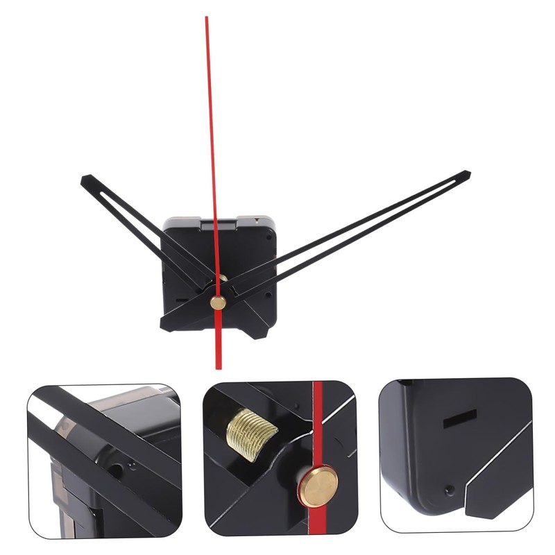 LALAFINA 1 Set Silent Clock Movement Mechanism DIY Clock Kit