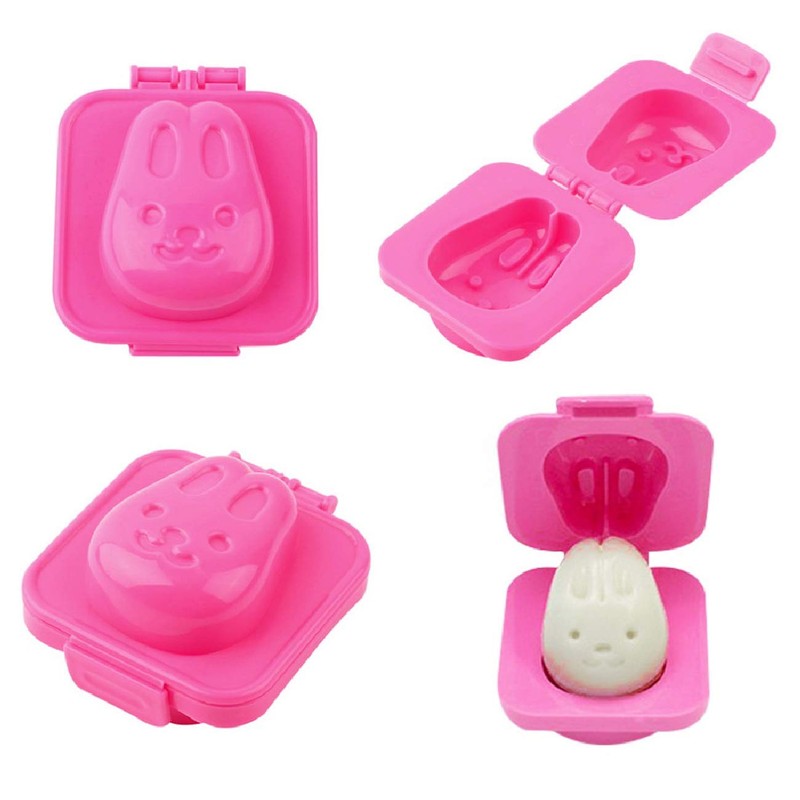 Ogrmar Cartoon Cute Egg Mold Sushi Rice Decorating Mould (6