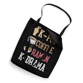 K-Pop Ramen K-Drama Tote Bag