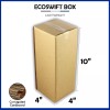 EcoSwift 1-Box 4x4x10 "EcoSwift" Brand Cardboard Packing Mailing Shipping Corrugated