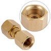 Brass Cylinder Adaptors, Thread CGA580 to CGA320 CO2 Cylinder Inlet
