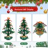 Uspring Christmas 24 Days Countdown Advent Calendar 2024, Musical Wooden