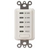 Intermatic EI210LA 10/20/30/60 Electronic in-Wall Countdown 1800-Watt Timer, Light Almond