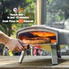 Mimiuo Outdoor Pizza Oven 12" Pellet Pizza Oven with Square