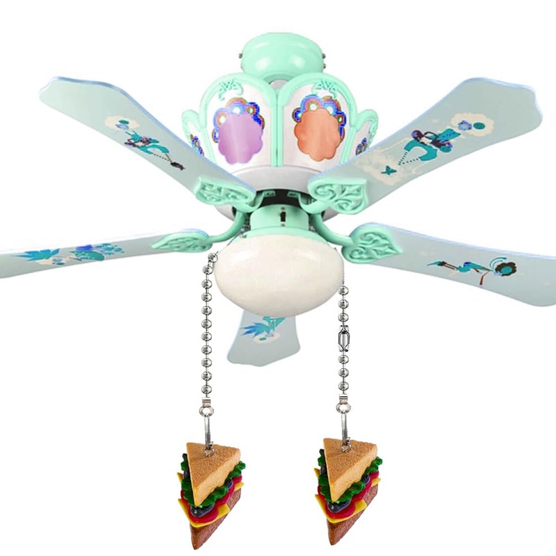 Ceiling Fan Pull Chain - 12 Inch Sandwich Ceiling Fan