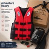 Adjustable Life Vest for Water Activities – Polyester Buoyancy Aid