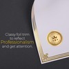 100 Professional Award Certificate Paper 8.5 x 11 with Seals,