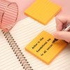 Lined Sticky Notes 3x3 Sticky Notes with Lines Self-Stick Notes