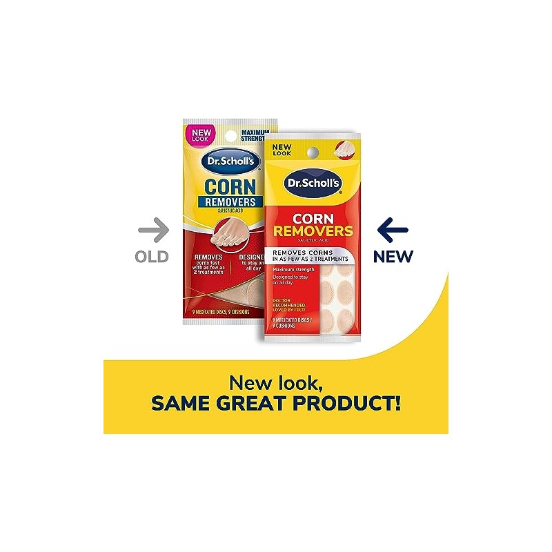 Dr. Scholls Corn Removers, Maximum Strength, 9 ct.