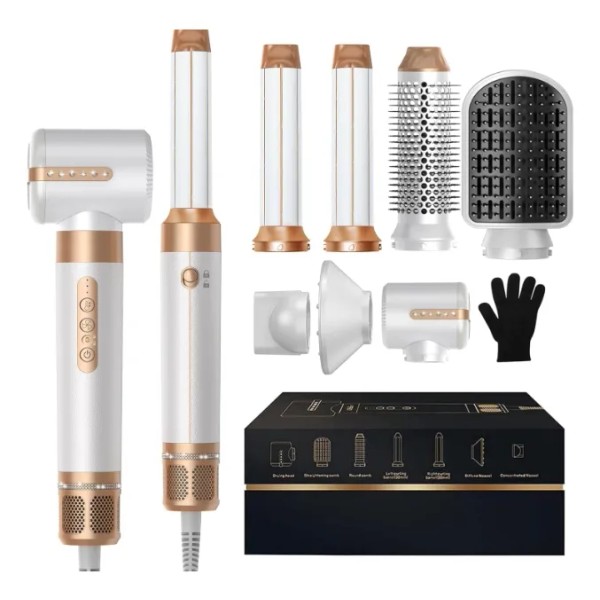 7 En 1 Secador De Pelo Alta Velocidad Profesional 110000