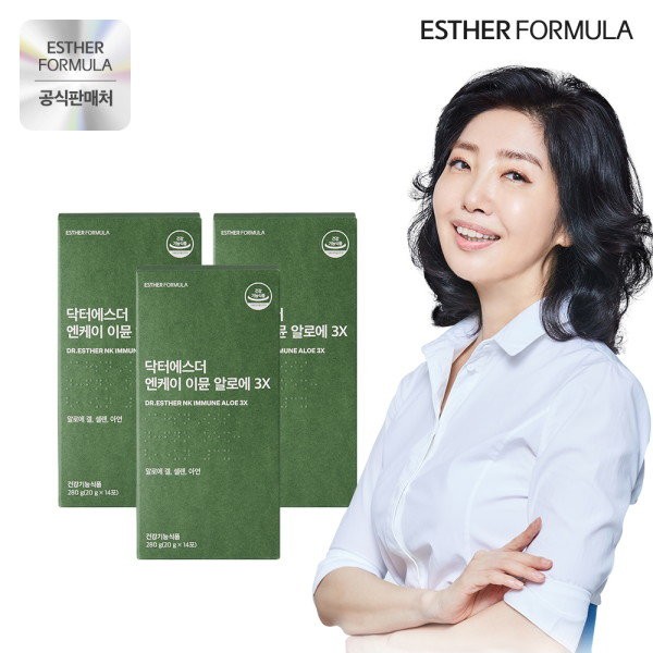 [Esther Formula] Yeo Esther NK Immune Aloe 3X 7, Dr. Esther NK Immune Aloe 3X 7 / [에스더포뮬러] 여에스더 엔케이 이뮨 알로에 3X 7개, 닥터에스더 엔케이 이뮨 알로에 3X 7개