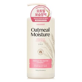 Organist Oatmeal Moisture Skin Beauty Body Wash Deep Musk Fragrance, 1kg, 1 piece / 오가니스트 오트밀 모이스처 스킨 뷰티 바디워시 딥머스크향, 1kg, 1개