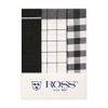 Ross Pack of 3 Cotton Tea Towels 1605 Silver 50