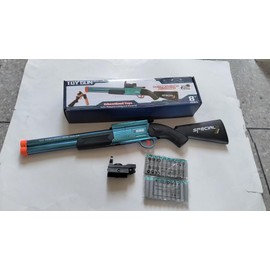 Soft Bullet Foam Blaster Toy Gun - Double Barrel Shotgun Sniper Rifle Kids Age 8-12 Kids Youth Teen Boys Girls Dart Gun Adults Cool Birthday Halloween Christmas Outdoor Play Shooting Game