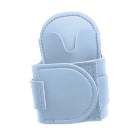 TENOL Stethoscope Hip Holder Storage Comfortable PU Leather Convenient Waist Bag Nurses, Doctors Stethoscope Holder Clip, light blue