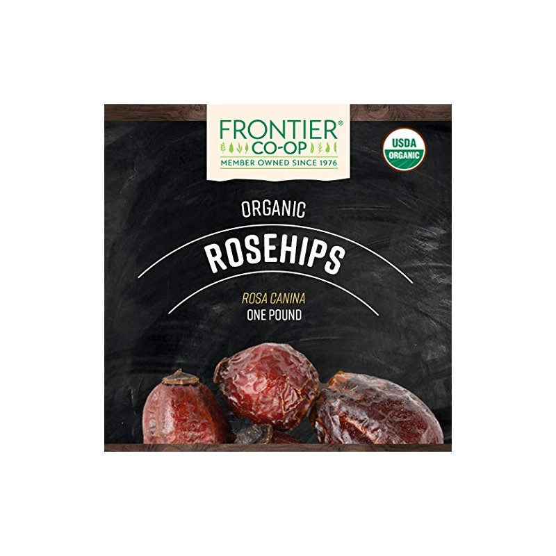 Frontier Co-op Organic Whole Rosehips, 1 lb | Dried Rose