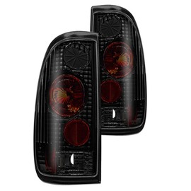 Winjet Tail Lights For 1997-2003 Ford F-Series F150 (Fits Styleside Models ONLY),2004 F150 Heritage, 1999 2000 2001 2002 2003 2004 2005 2006 2007 F250 F350 F450 F550 Super Duty Pickup Truck Taillights
