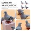 Toyvian 4pcs Pigeon Toy wind up bird toy kids pigeon