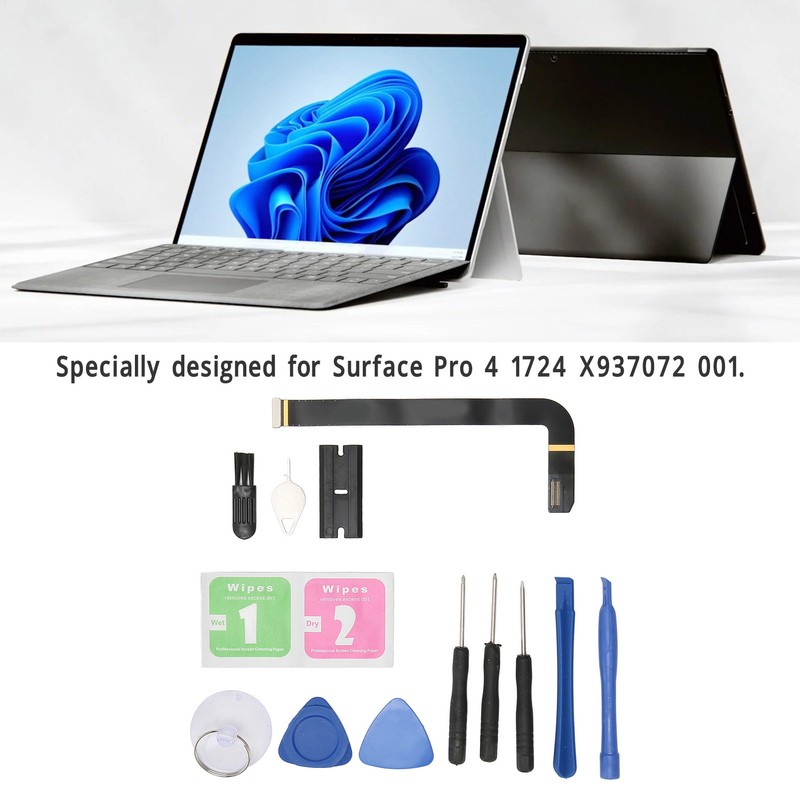 LCD Connector Flex Cable Sensitive Easy Connection Durable Metal Digitizer