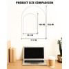 YINGXUN Self-Adhesive Arch Pin Cork Board Large 17.7" x 23.6"