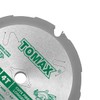 TOMAX PCDM61204 6-1/2 Inch 4 Tooth Polycrystalline Diamond Tipped (PCD)