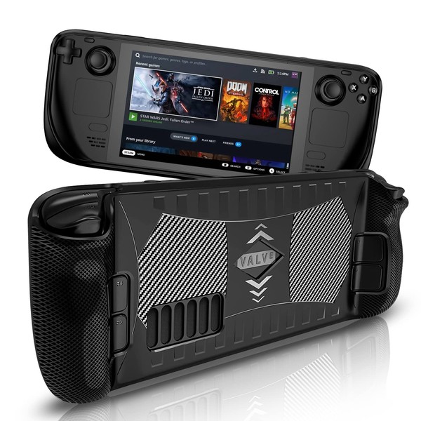 DLseego Protective Case for Valve Steam Deck, TPU Shell Compatible