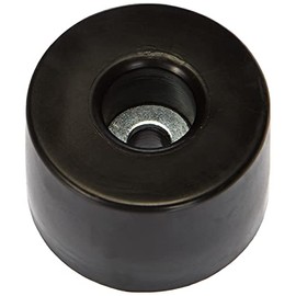 Adam Hall Hardware 4911 M8 AH, Set of 8 Rubber Feet in a Bag, 38 x 25 mm, Black