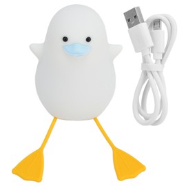 Silicone LED Night Light Timing Silicone Night Light USB Charging Mobile Phone Holder Children's Birthday Gift Bedside LampBlue Mouth