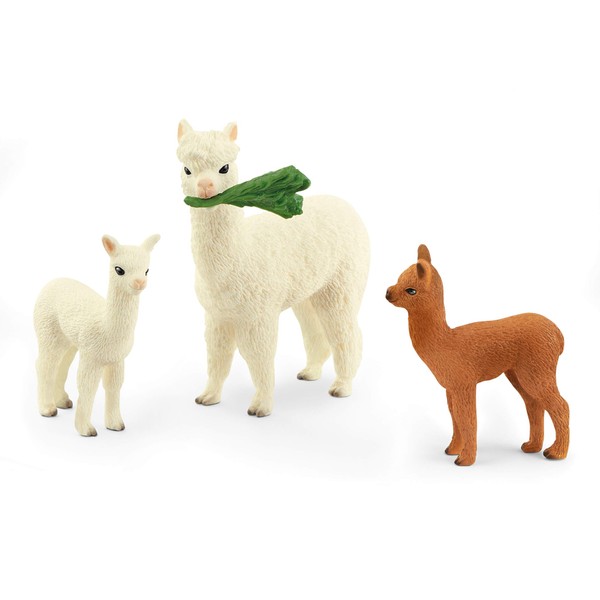 Schleich Wildlife Alpaca Parent-Child Figure 42544